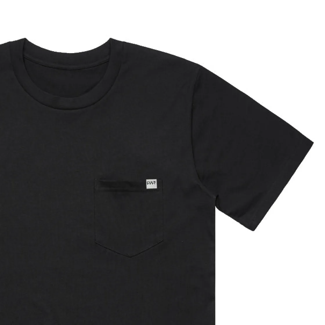 Classic Pocket Tee / black<CULT CREW Outlet