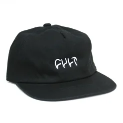Logo Cap / black<CULT CREW Sale