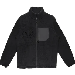 Logo Sherpa Jacket<CULT CREW New