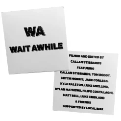 Wait Awhile DVD<CULT CREW