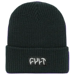Witness Beanie / ribbed black<CULT CREW New