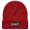 Witness Beanie / tight knit cardinal<CULT CREW New